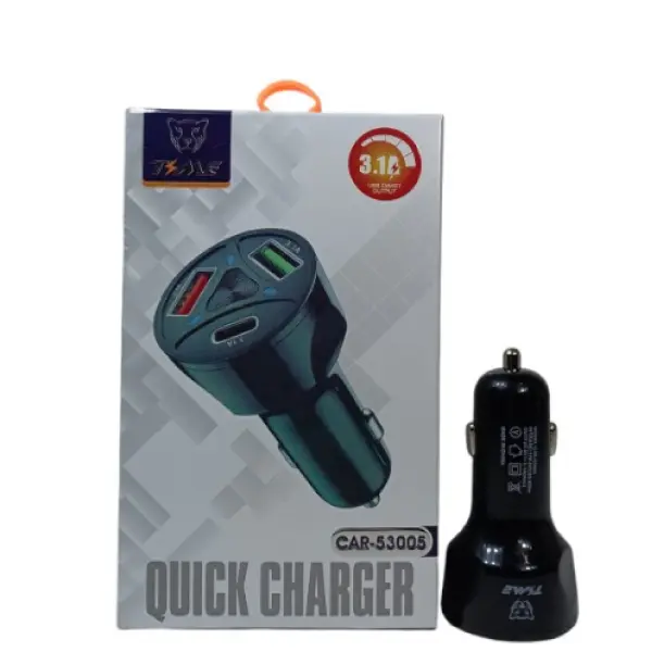 CARGADOR AUTO TIME 53005