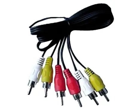 CABLE DE 3 RCA A 3 RCA - 1.5 MTS