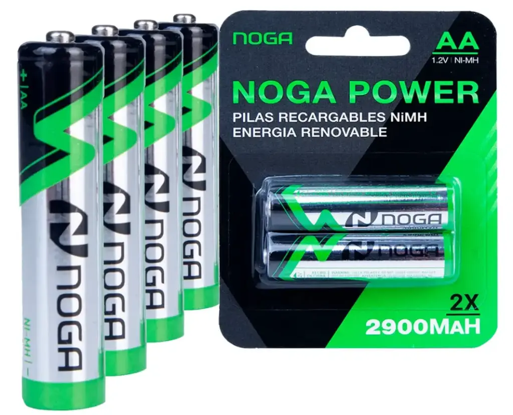PILAS RECARGABLES AA NOGA
