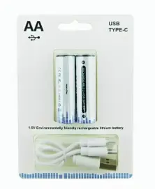 PILAS RECARGABLES AA TIPO C 