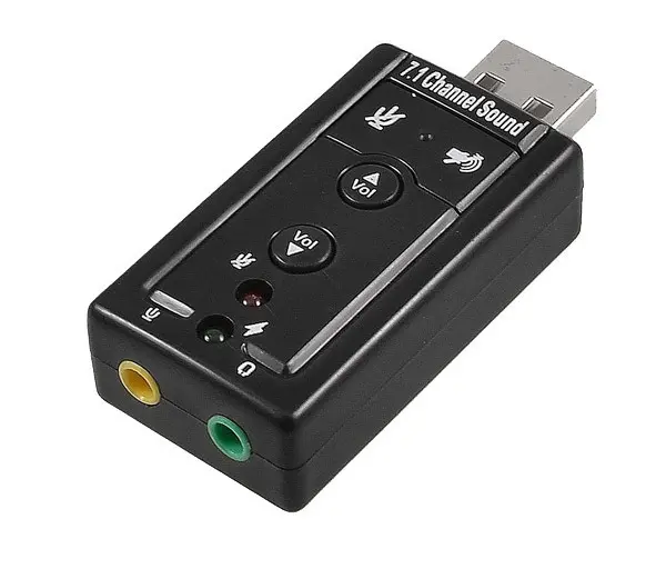 PLACA DE SONIDO USB 7.1