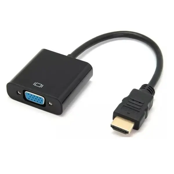 CONVERSOR HDMI A VGA CON CABLE
