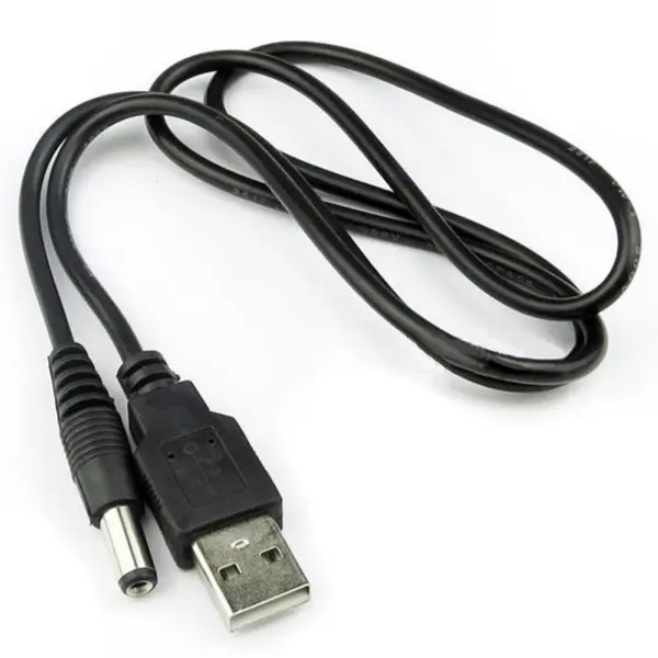 CABLE DE PLUG 5,5 A USB 