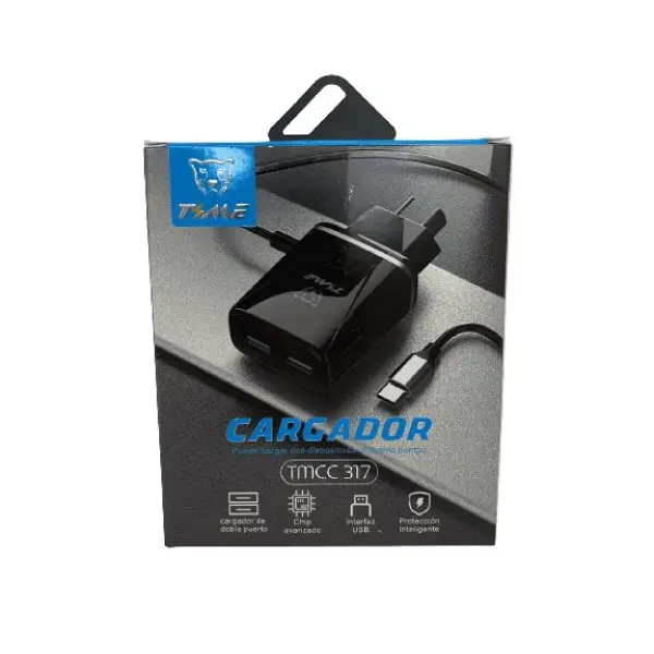CARGADOR TIME 3,1A TIPO C 328 