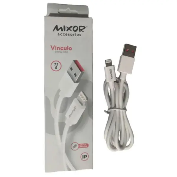 CABLE DE DATOS IPHONE A USB MIXOR VINCULO