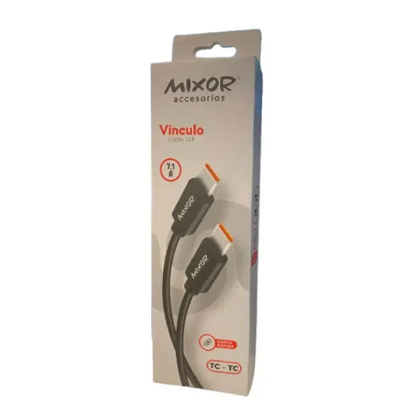 CABLE DE DATOS TIPO C A TIPO C MIXOR VINCULO