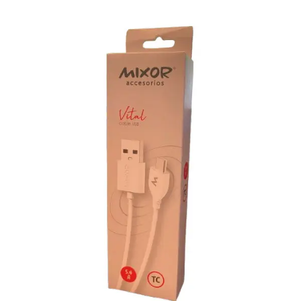 CABLE DE DATOS TIPO C MIXOR VITAL
