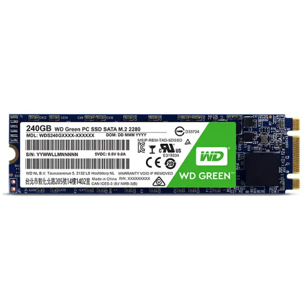DISCO SSD 240GB WD M2 NVME 