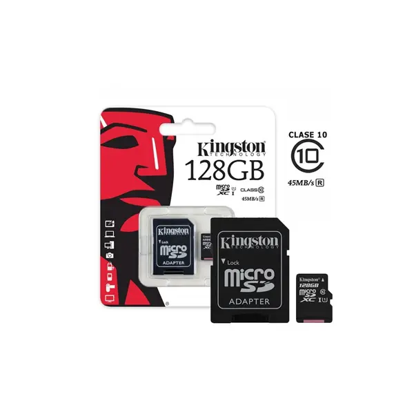 MEMORIA 128GB KINGSTON- CLASE 10