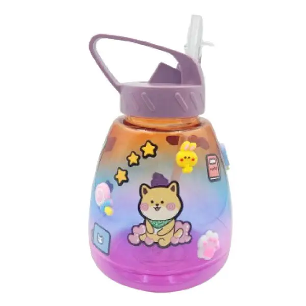 BOTELLA C/STICKERS MULTICOLOR 6120