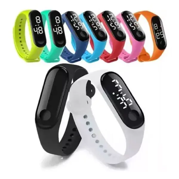 RELOJ DIGITAL INFANTIL ALARGADO