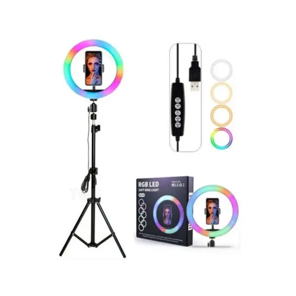 ARO LED 12" 30CM RGB C/TRIPODE 2M