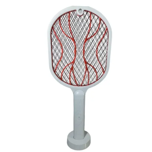 RAQUETA MATAMOSQUITO CON BASE