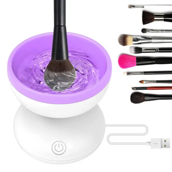 LIMPIADOR DE BROCHAS ELECTRICO ROSA