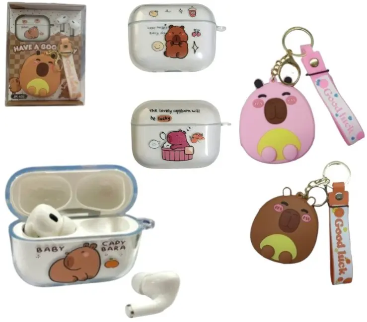 AURICULAR TWINS BT CAPIBARA JK-609