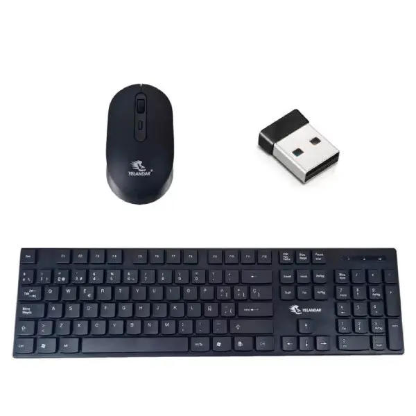 KIT TECLADO+MOUSE INALAMBRICO W3100