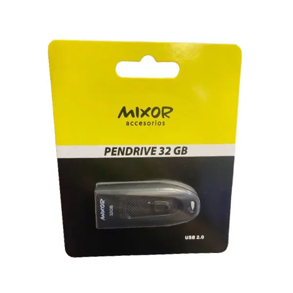 PENDRIVE 32GB MIXOR MOD1 (PLASTICO)