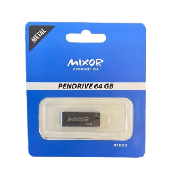 PENDRIVE 64GB MIXOR METAL MOOD2