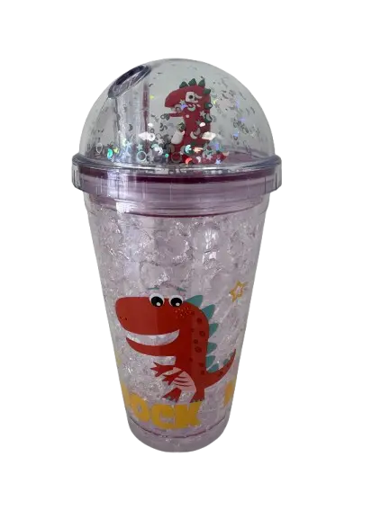 VASO P529-07 ACRILICO CON MUÑEQUITOS