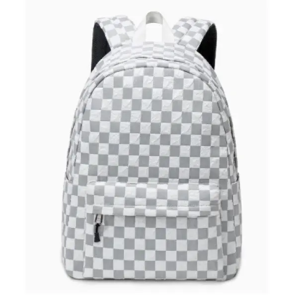 MOCHILA CUADRICULADA 2027-1 - SIN DESC