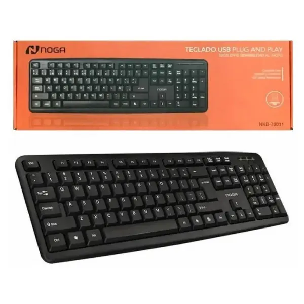 TECLADO MULTIMEDIA NOGA 78011