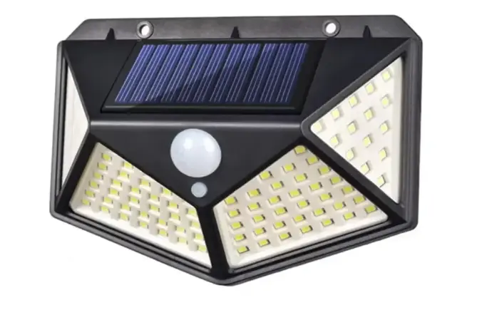 LUZ CON SENSOR SOLAR QMX-100