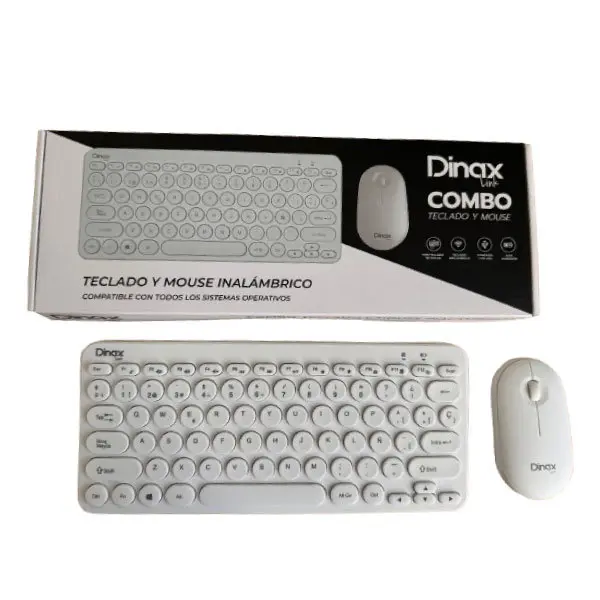 KIT TECLADO+MOUSE INALAMBRICO DINAX MT547