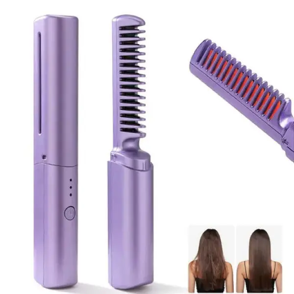 PEINE ALISADOR PORTATIL USB YX-219