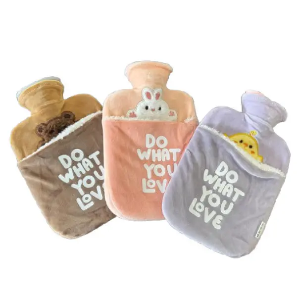 BOLSA DE AGUA CALIENTE PELUCHITO CON BOLSILLO 3505