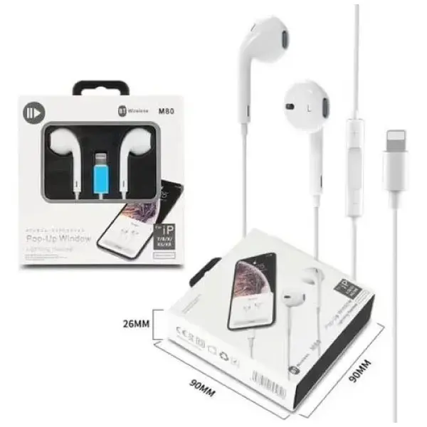 AURICULAR IN EAR IPHONE M80 
