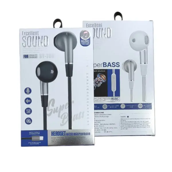 AURICULAR IN EAR TIPO C SYT08