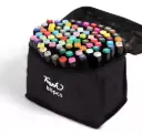 KIT DE MARCADORES X80PCS DOBLE PUNTA