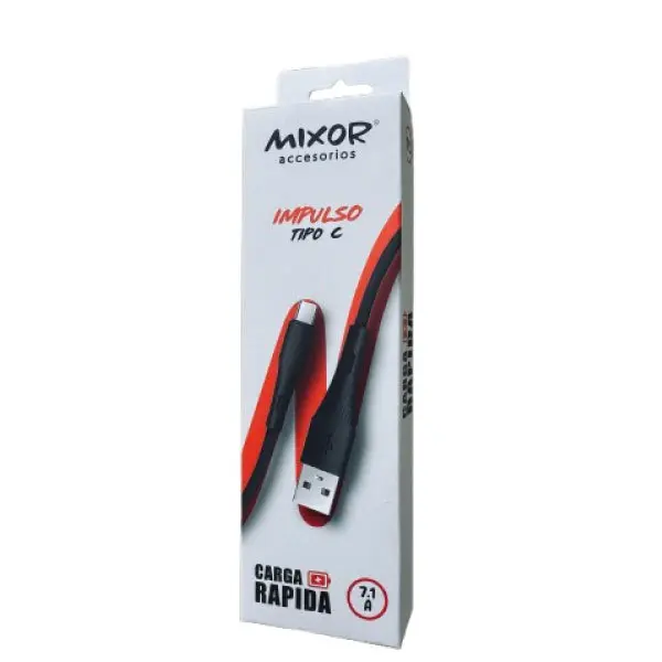 CABLE DE DATOS TIPO C MIXOR IMPULSO