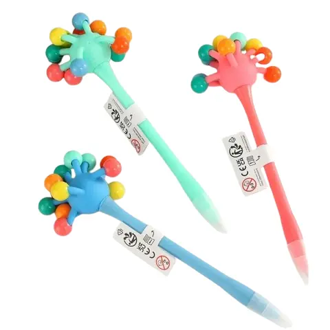 LAPICERA CON PELOTITAS X6