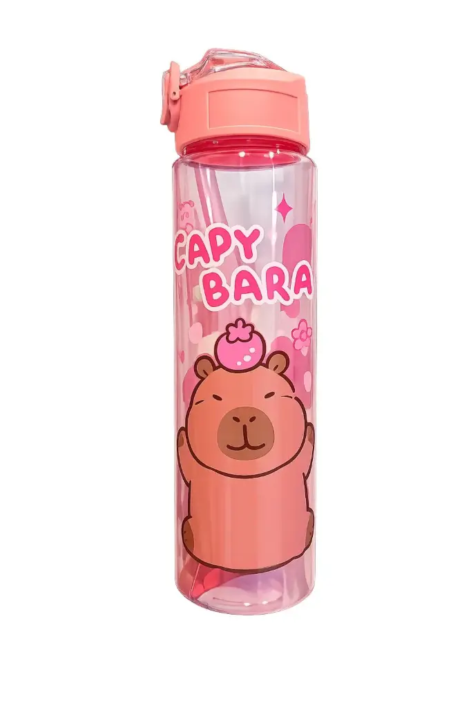BOTELLA CAPIBARA TRANSPARENTE 2081