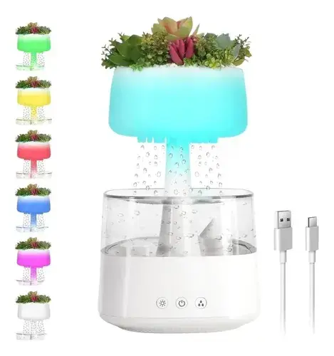 HUMIDIFICADOR MACETA C/LUZ 452