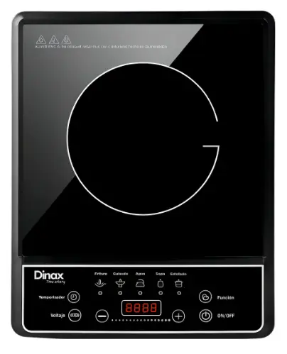 ANAFE VITROCERAMICO 2000W DINAX - SIN DESC