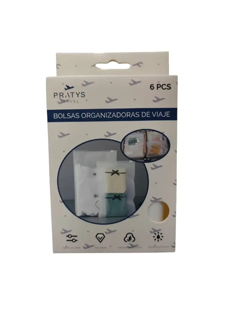 BOLSA ORGANIZADORA DE VIAJE 6PCS 9173