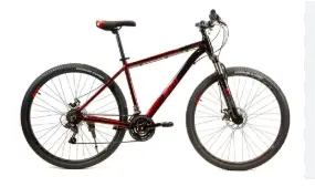 BICICLETA MTB MINT BALTO R29 - ROJO Y NEGRO