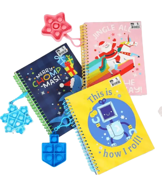 LIBRETA CON LLAVERO POP IT BB-95206