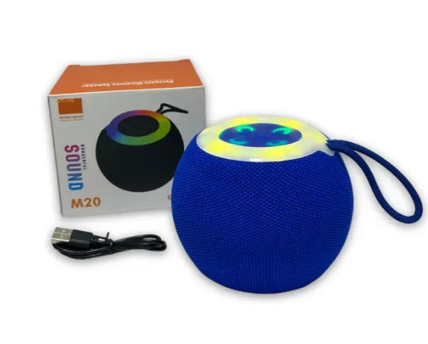 PARLANTE BT M20 CON LUZ RGB