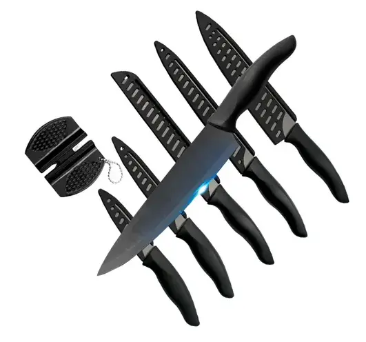 SET DE COCINA - CUCHILLOS X6 KNIFE012