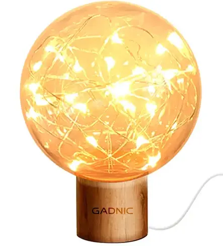 LAMPARA LED - ESFERA GADNIC LUNA0004