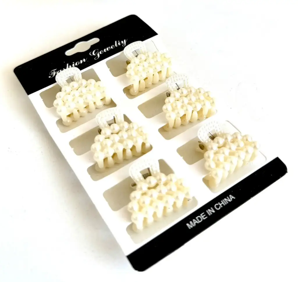TRABAS PARA EL PELO X6PCS 0039