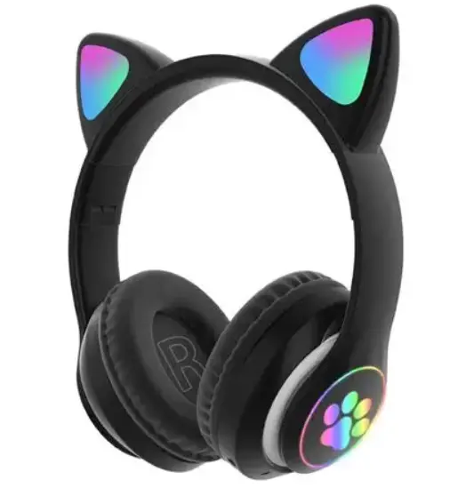 AURICULAR BT VINCHA GATITO HUELLA VIV-23M