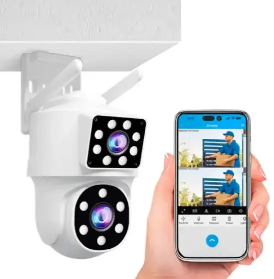 CAMARA IP DOBLE LENTE P2PSRI20 - SRIHOME