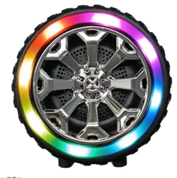 PARLANTE BT RUEDA CON LUZ GTS-1492B