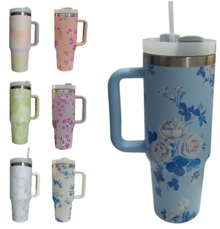 VASO REPLICA STANLEY CON DISEÑOS 1200ML