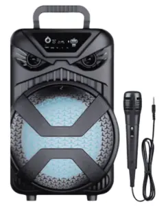 PARLANTE VALIJA QL1808 8"