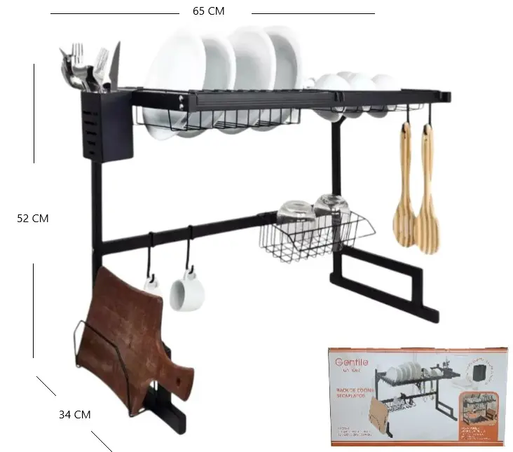 ESCURRIDOR DE PLATOS - 2 NIVELES 1065